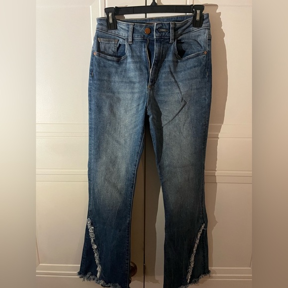 DL1961 Wallace High Rise Crop Flare Jeans Briggs - Picture 3 of 6